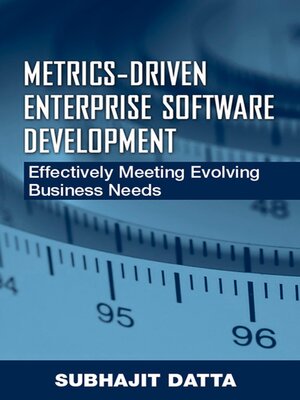 cover image of Metrics-Driven Enterprise Software Development